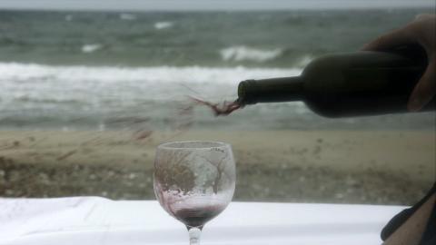 Lunch rødvin